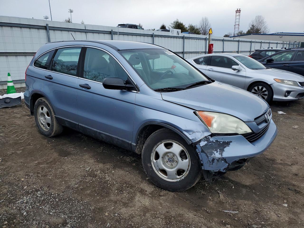 2007 Honda Cr-v Lx Серебряный vin: 5J6RE38357L001060