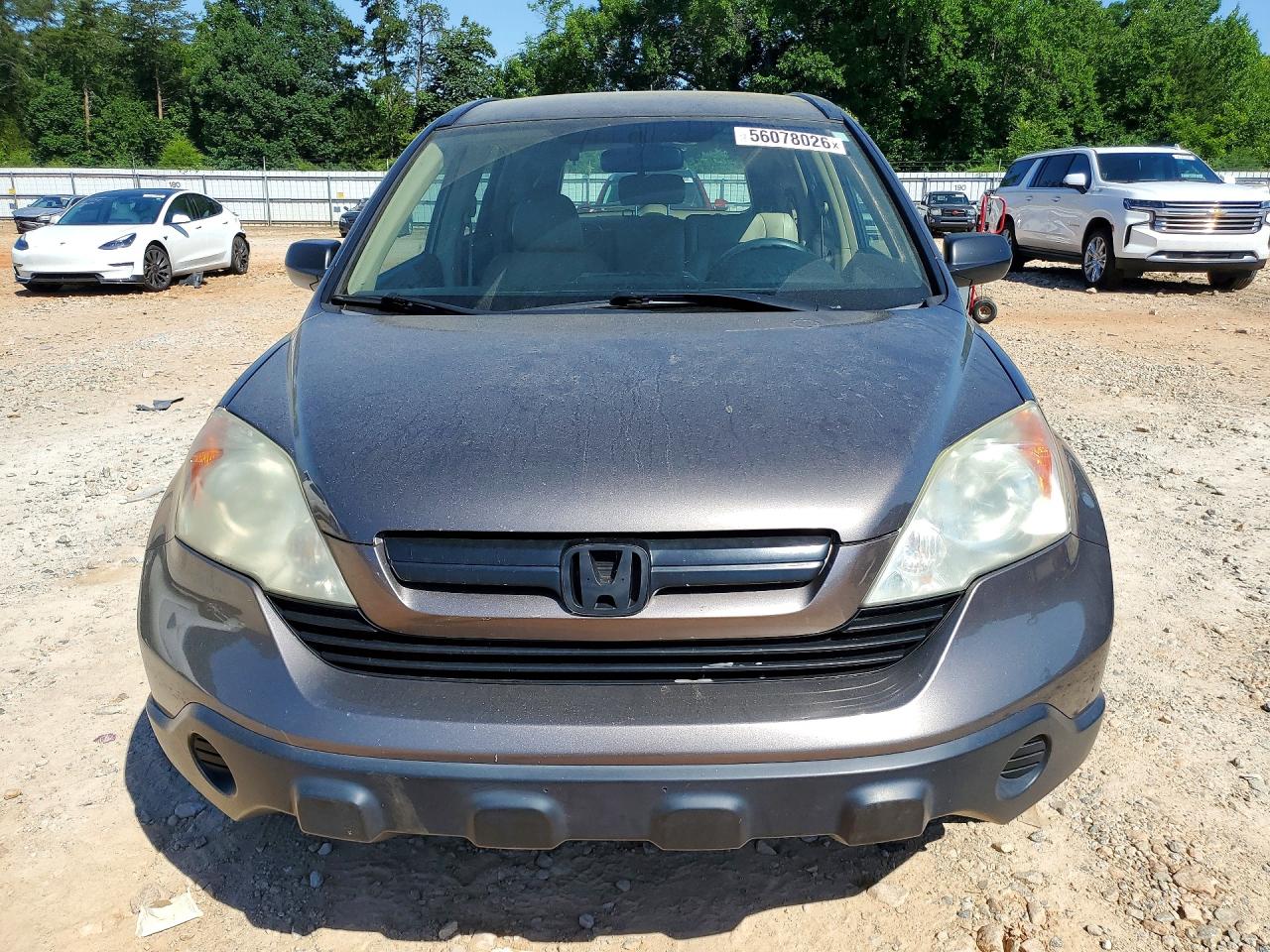2009 Honda Cr-v Gray vin: 5J6RE38359L034501