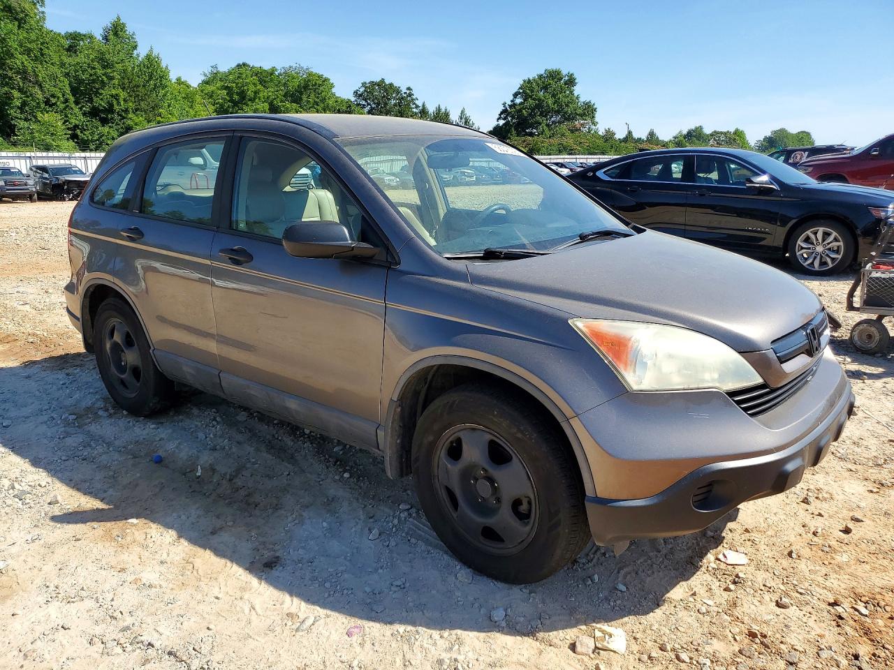 2009 Honda Cr-v Gray vin: 5J6RE38359L034501