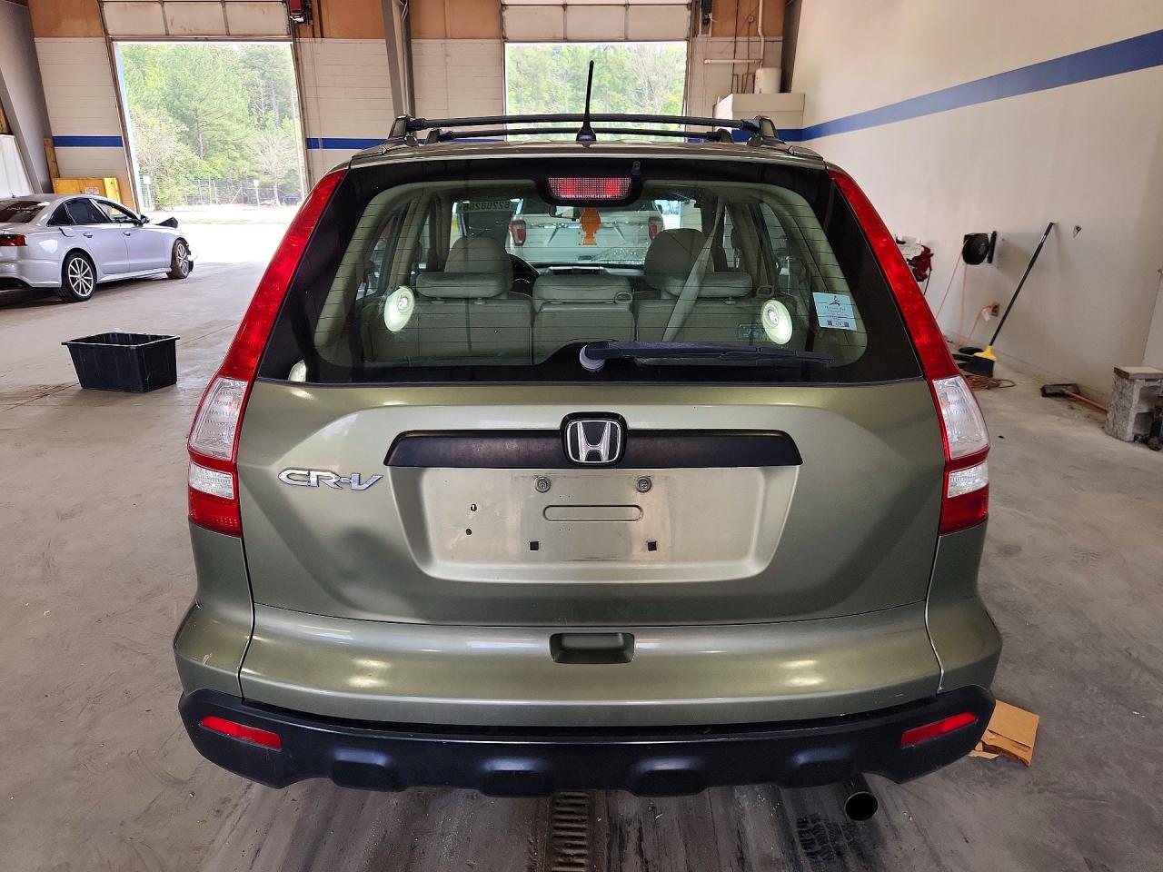 2007 Honda Cr-v Lx Green vin: 5J6RE38367L000841