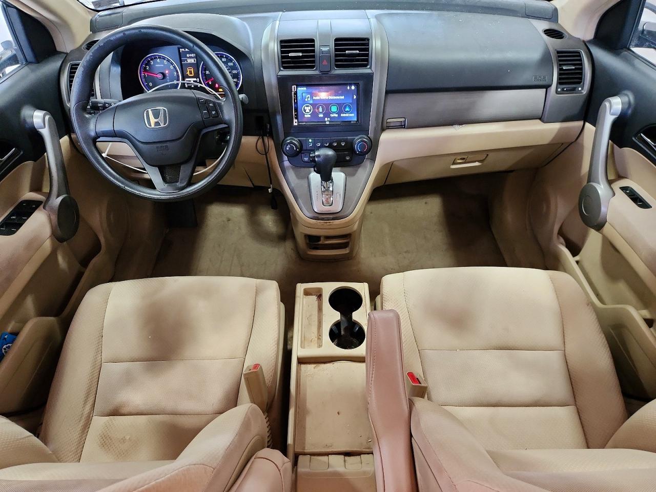 2007 Honda Cr-v Lx Green vin: 5J6RE38367L000841
