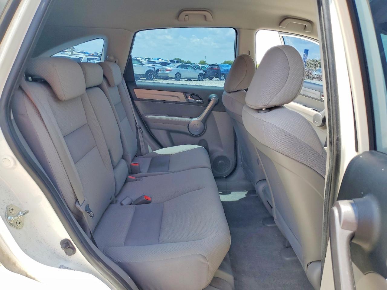 2008 Honda Cr-v Lx White vin: 5J6RE38368L006706