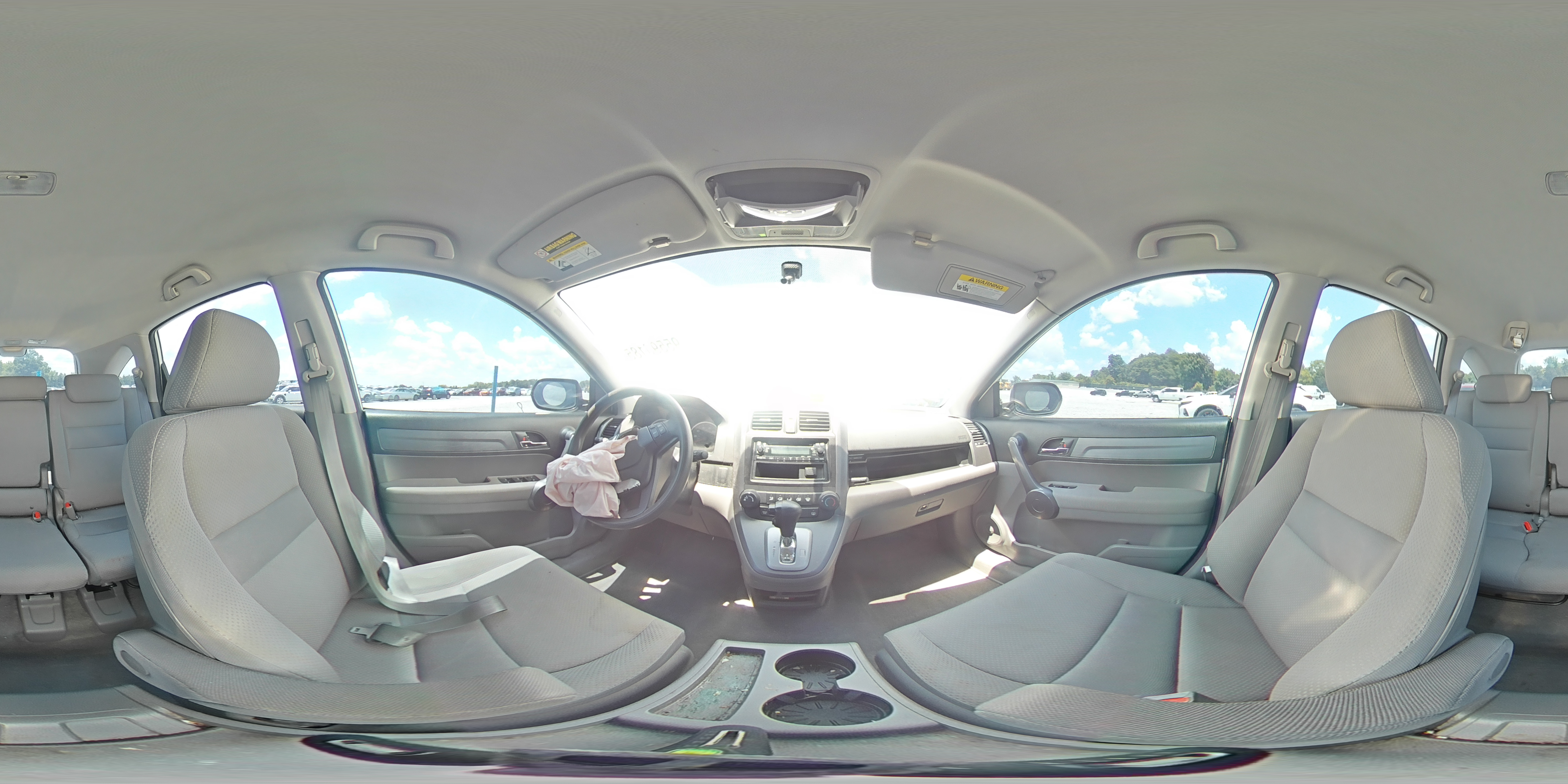 2008 Honda Cr-v Lx White vin: 5J6RE38368L006706