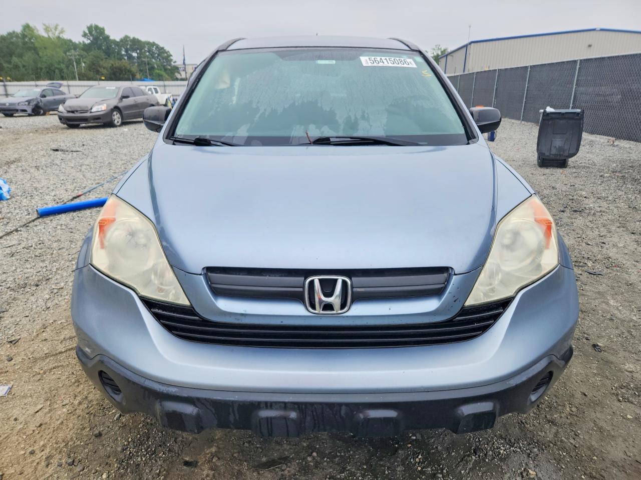 2009 Honda Cr-v Lx Blue vin: 5J6RE38369L031834