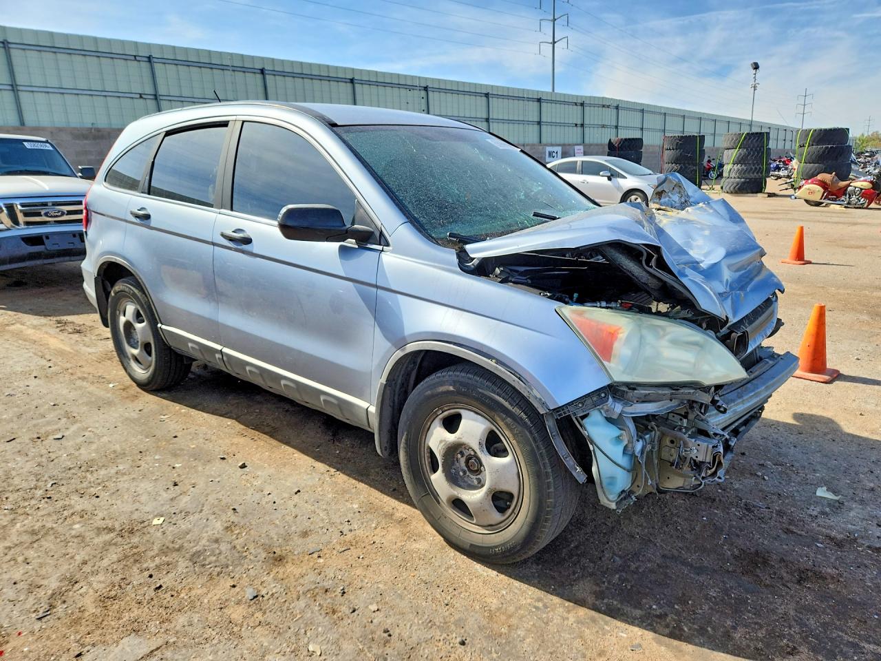 2009 Honda Cr-v Lx Silver vin: 5J6RE38369L031946