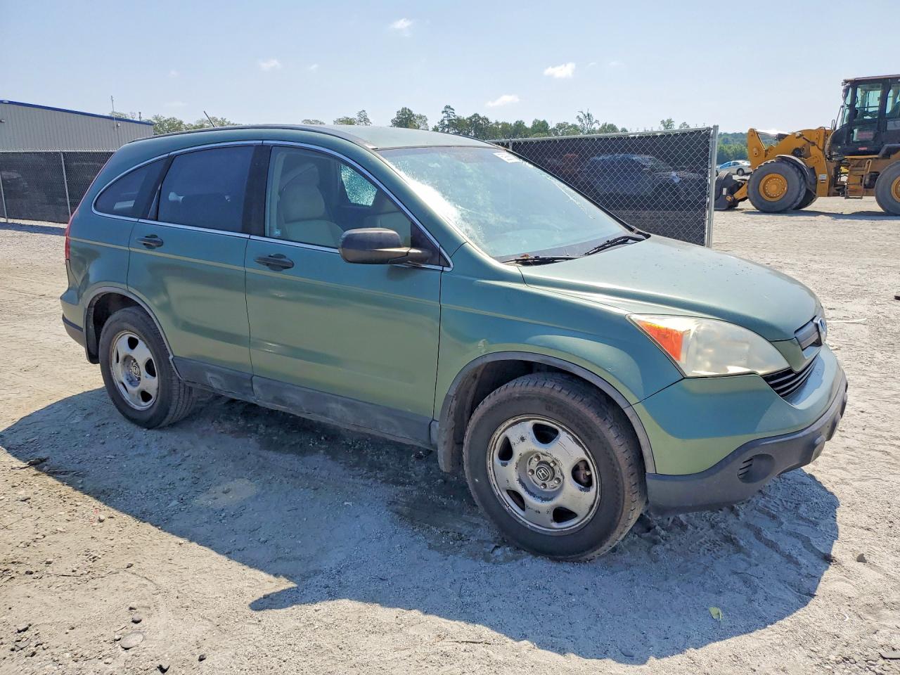 2007 Honda Cr-v Lx Зеленый vin: 5J6RE38377L001481