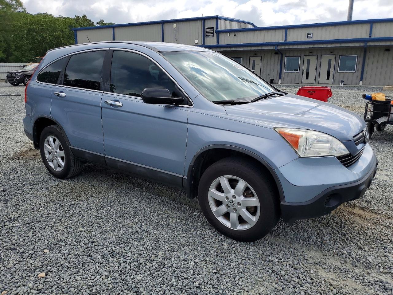 2009 Honda Cr-v Lx Blue vin: 5J6RE38389L002139