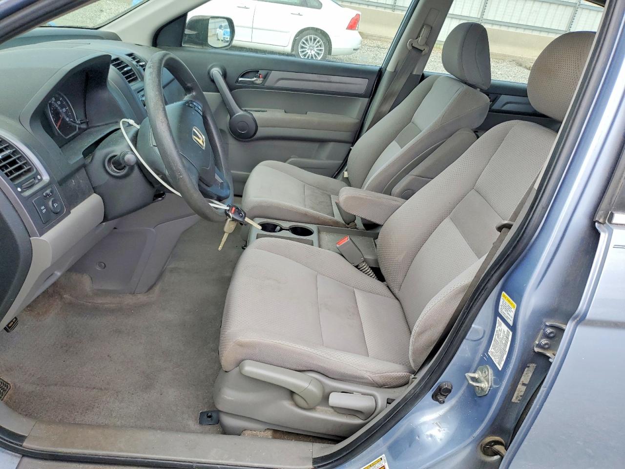 2009 Honda Cr-v Lx Blue vin: 5J6RE38389L017398
