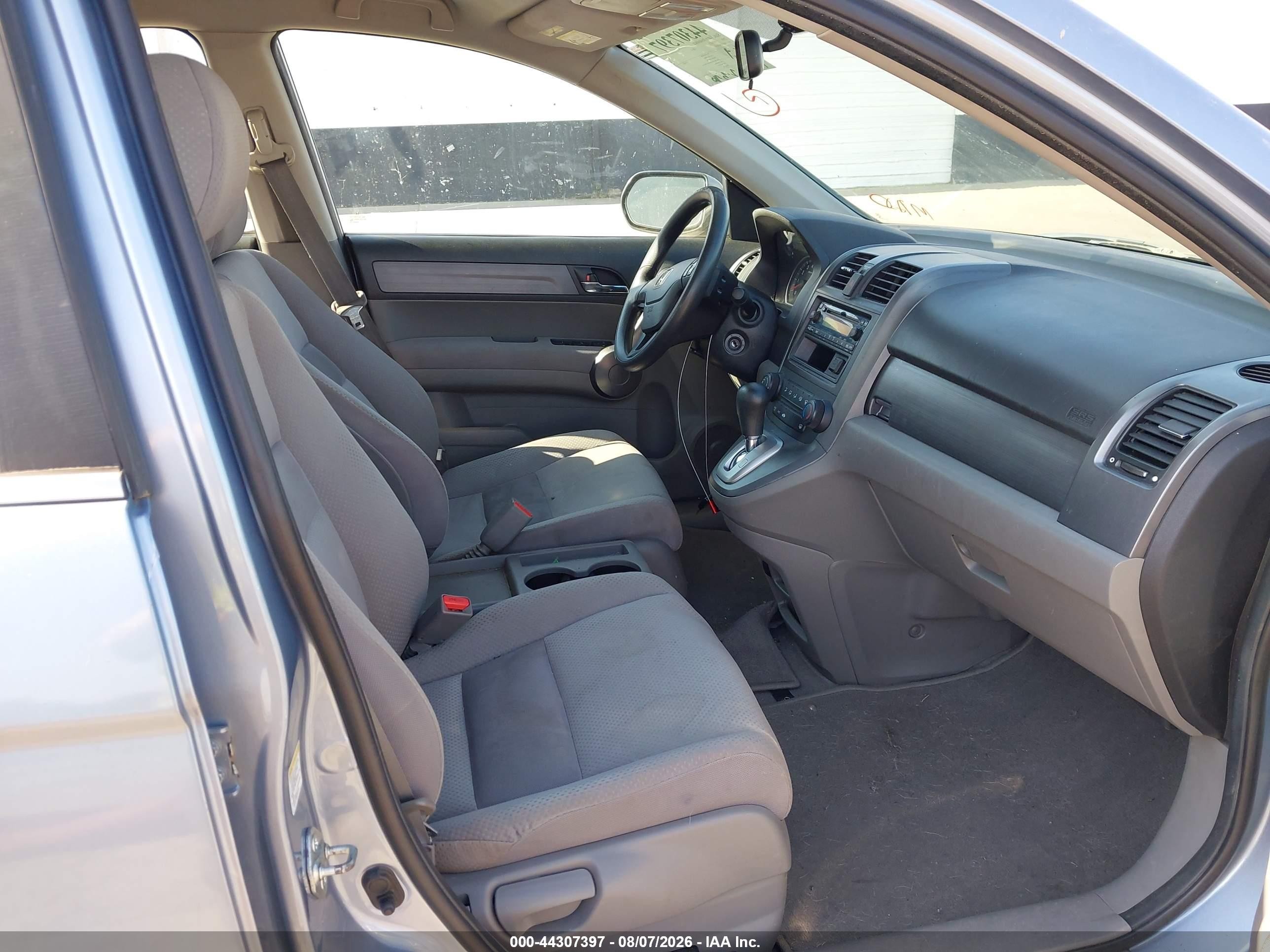 2008 Honda Cr-v Lx Light Blue vin: 5J6RE38398L007672