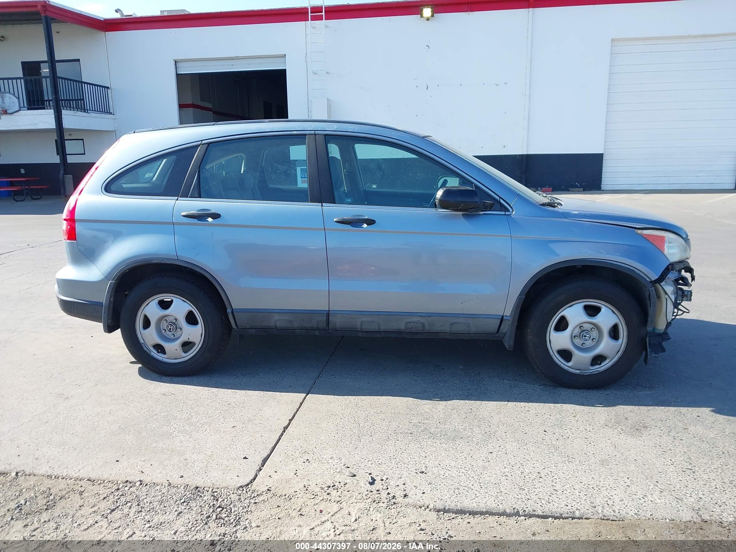 2008 Honda Cr-v Lx Light Blue vin: 5J6RE38398L007672