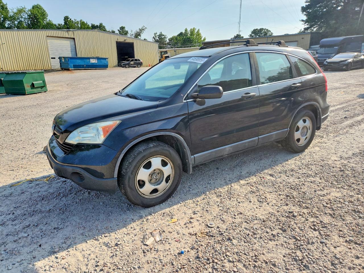 2009 Honda Cr-v Lx Black vin: 5J6RE38399L034601