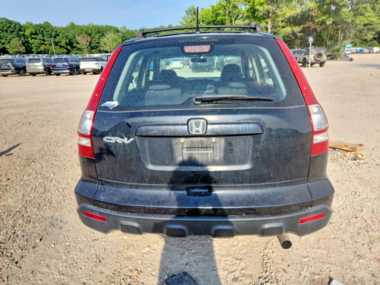 2009 Honda Cr-v Lx Black vin: 5J6RE38399L034601