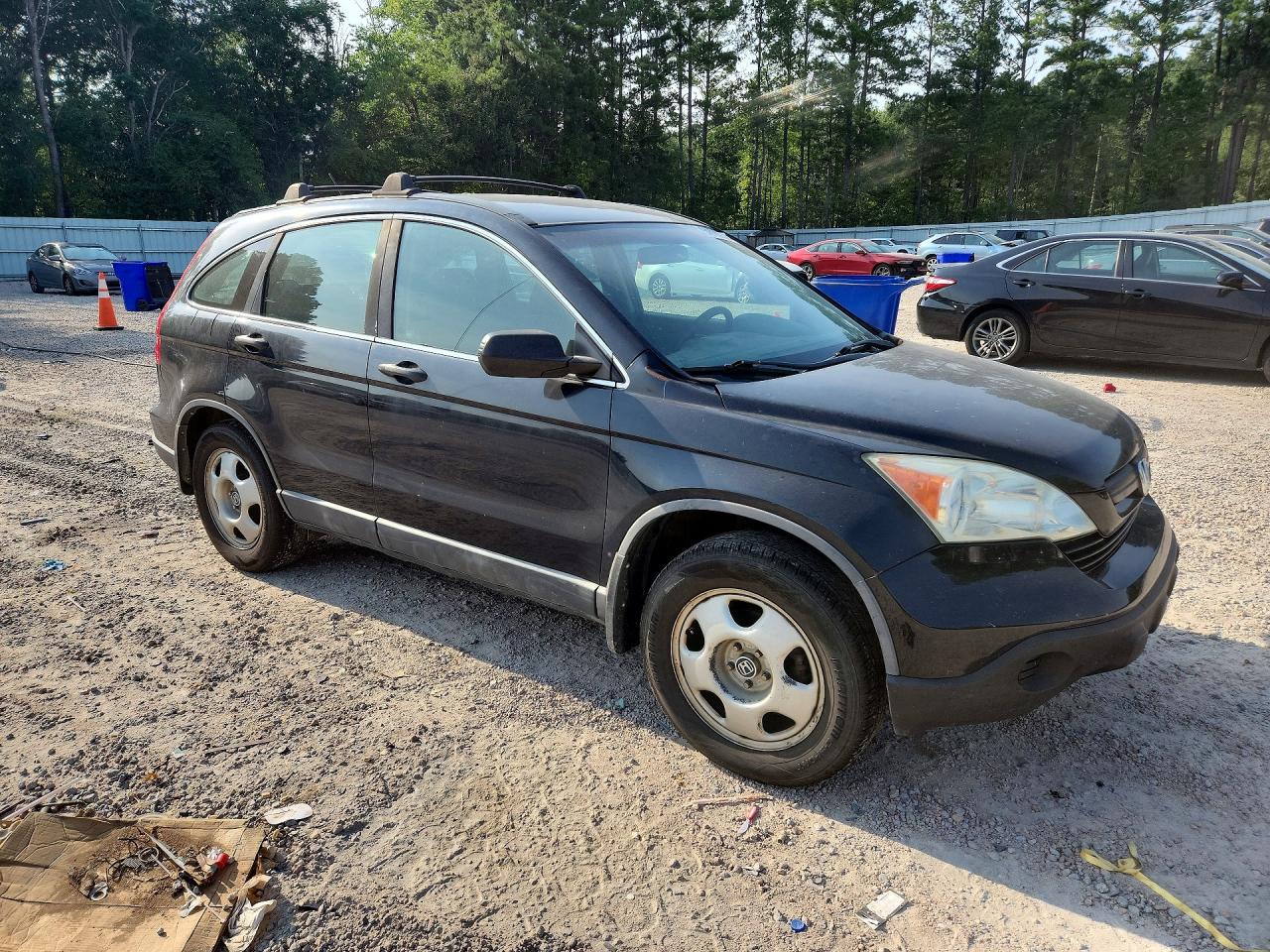 2009 Honda Cr-v Lx Black vin: 5J6RE38399L034601