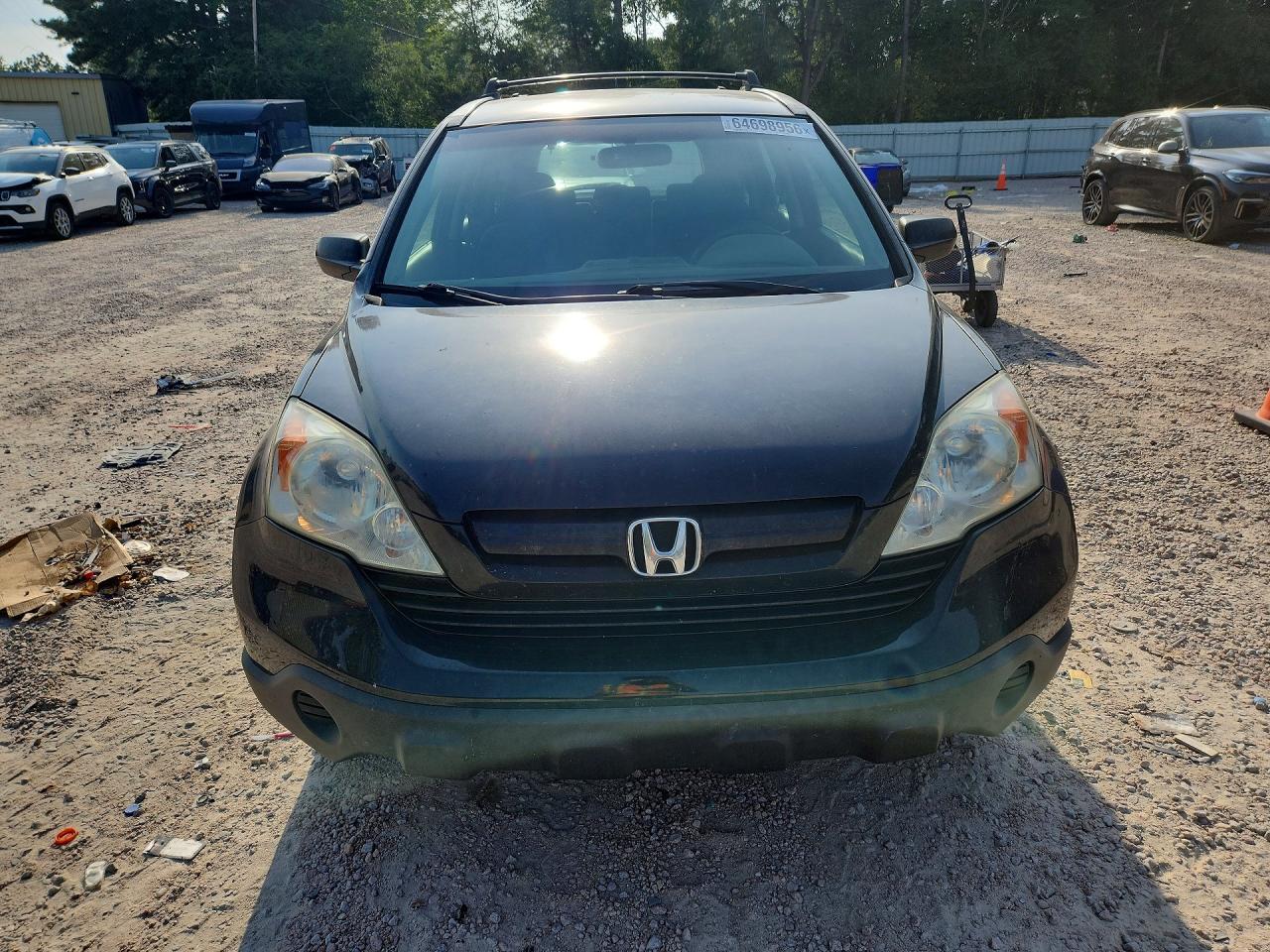 2009 Honda Cr-v Lx Black vin: 5J6RE38399L034601