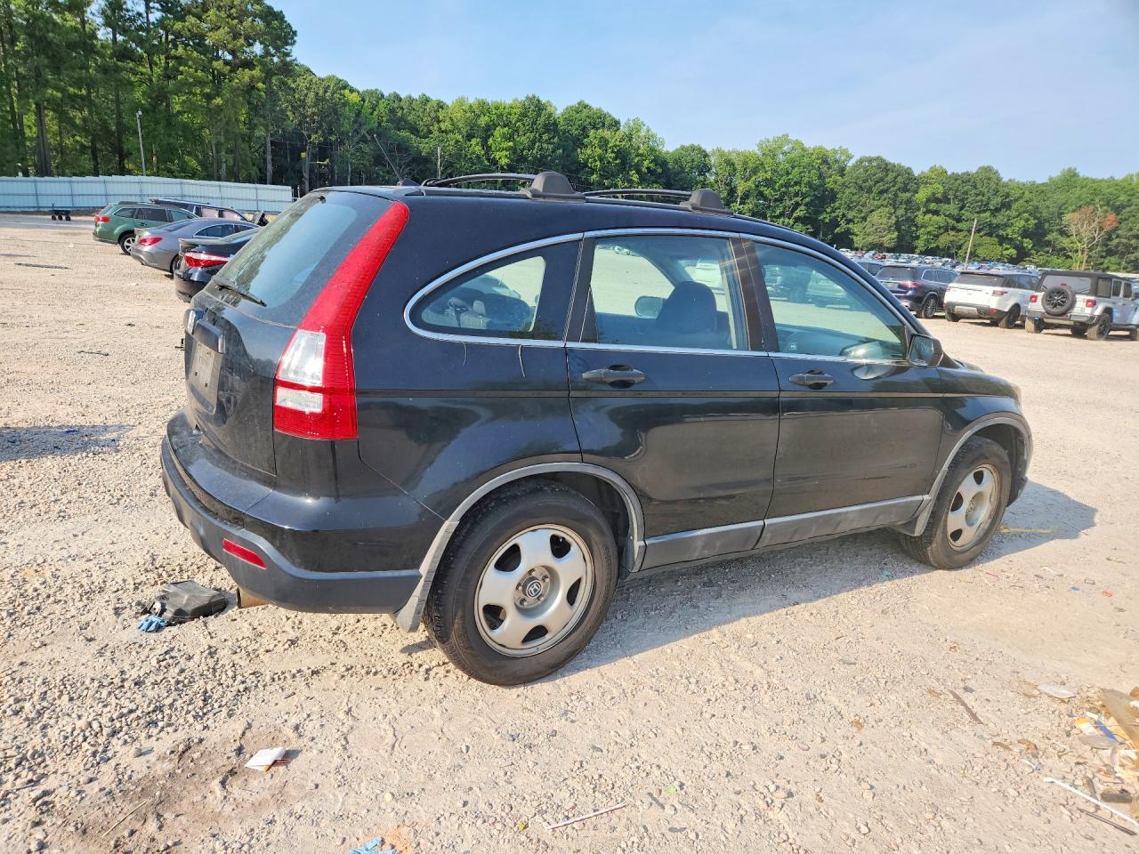 2009 Honda Cr-v Lx Black vin: 5J6RE38399L034601