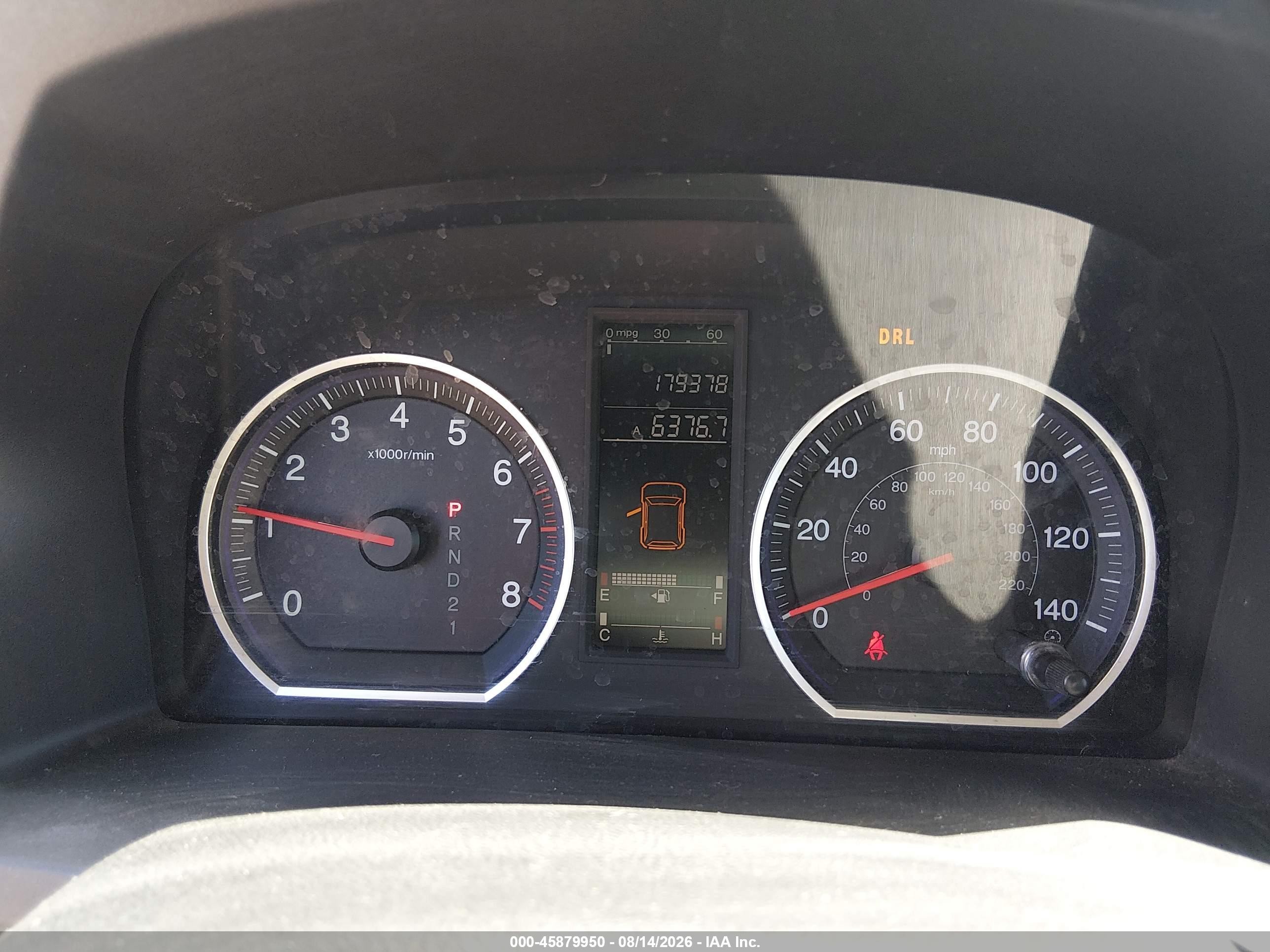 2007 Honda Cr-v Lx Красный vin: 5J6RE383X7L002009