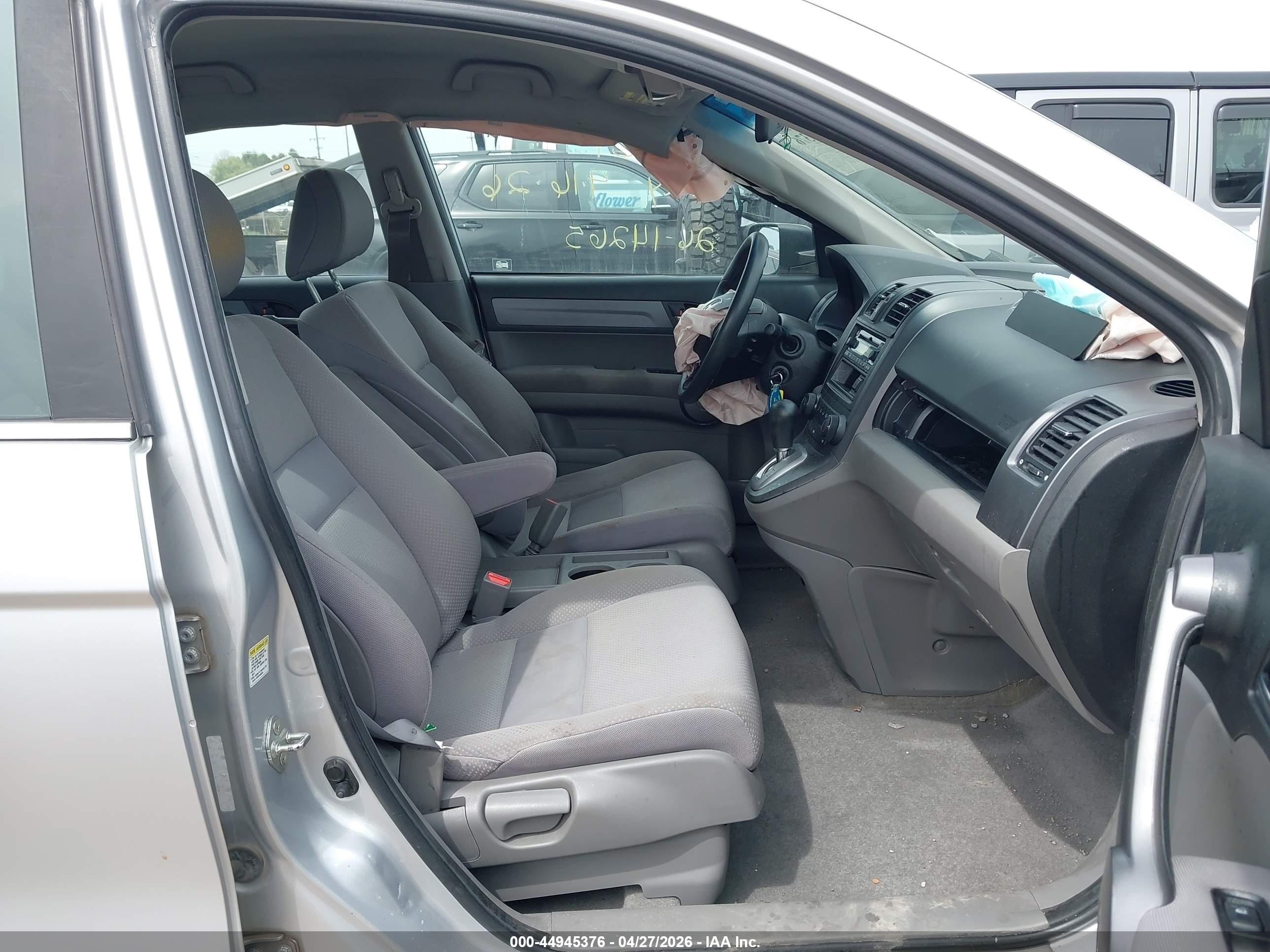 2009 Honda Cr-v Lx Silver vin: 5J6RE383X9L030556