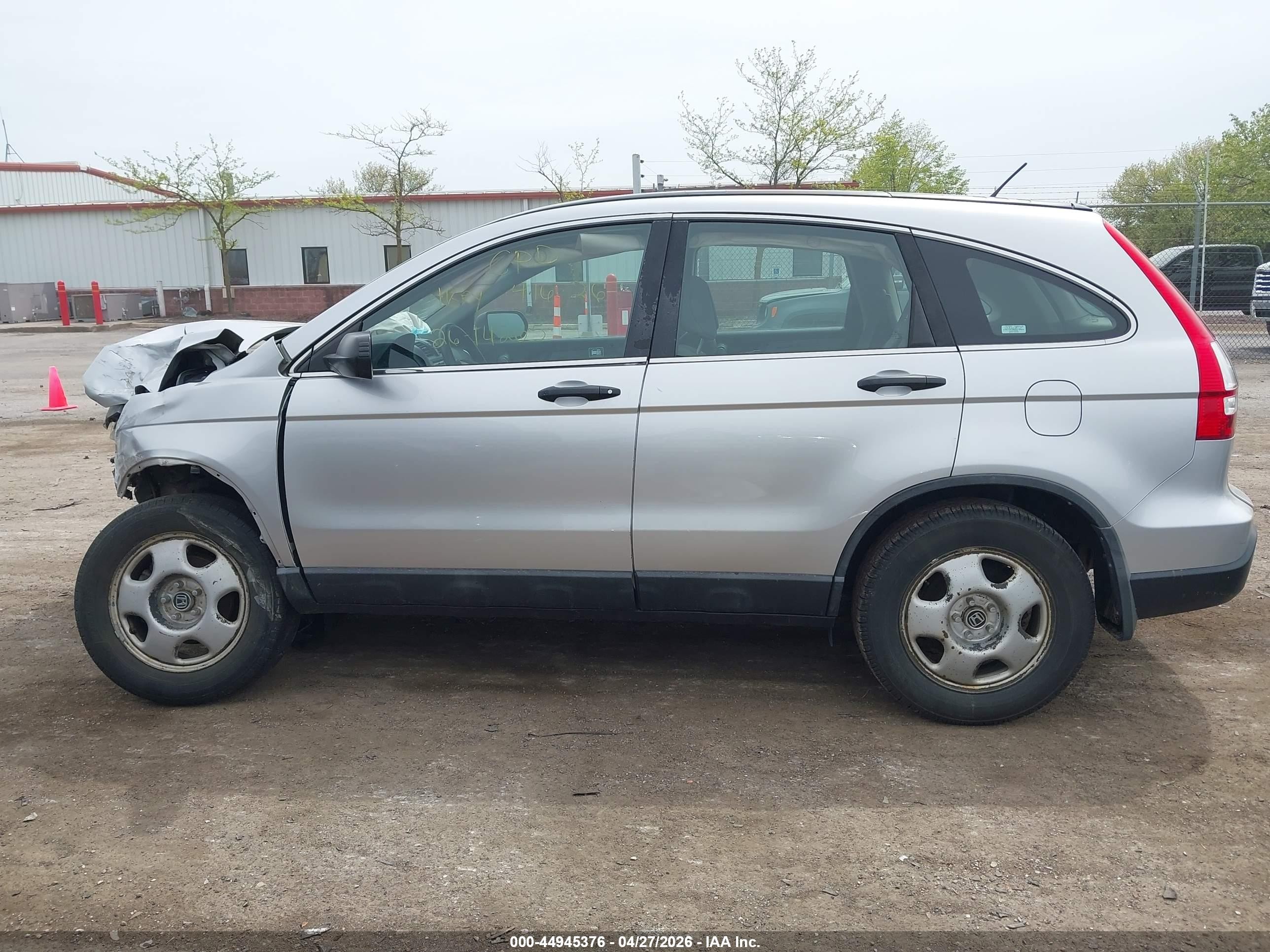 2009 Honda Cr-v Lx Silver vin: 5J6RE383X9L030556
