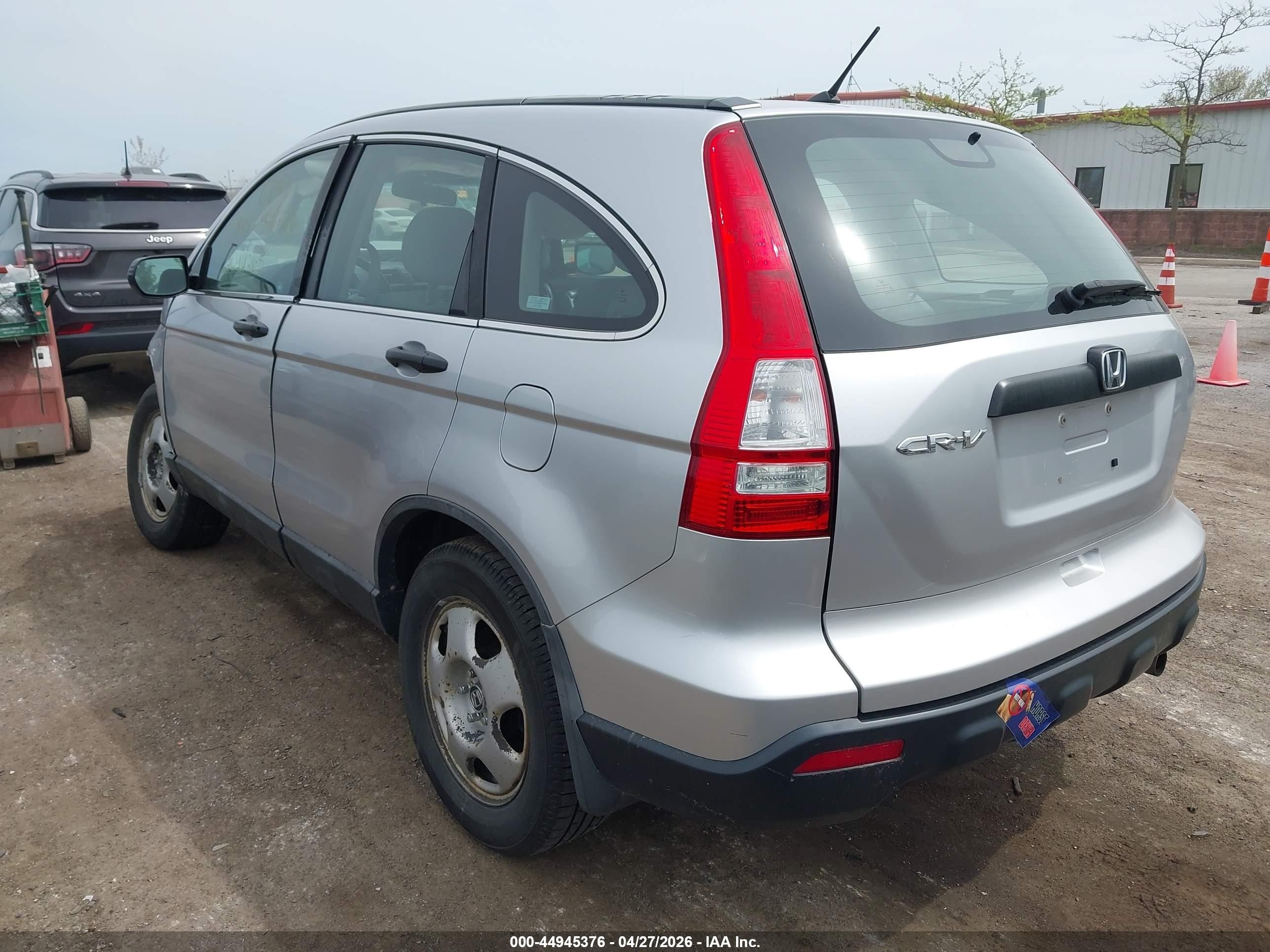 2009 Honda Cr-v Lx Silver vin: 5J6RE383X9L030556