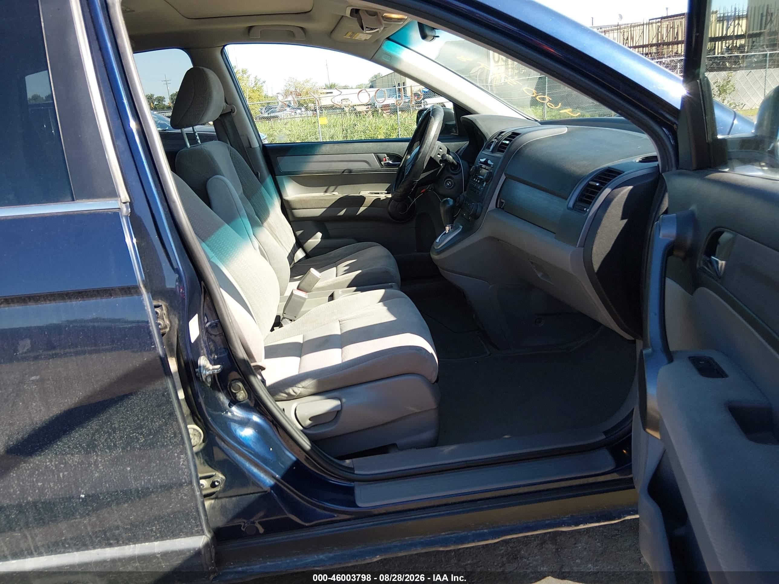 2009 Honda Cr-v Ex Blue vin: 5J6RE38519L010827