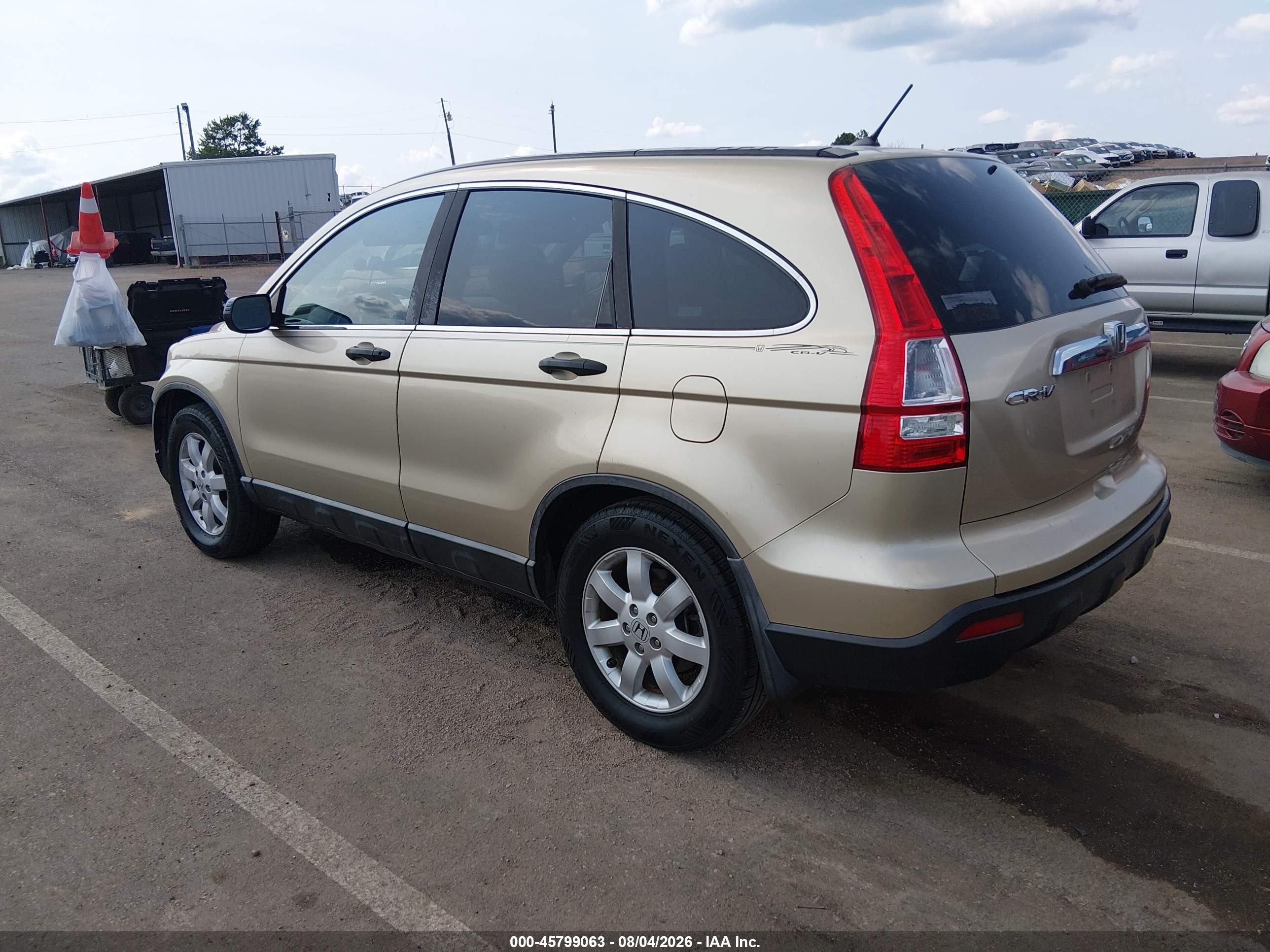 2009 Honda Cr-v Ex Желто-коричневый vin: 5J6RE38519L033105