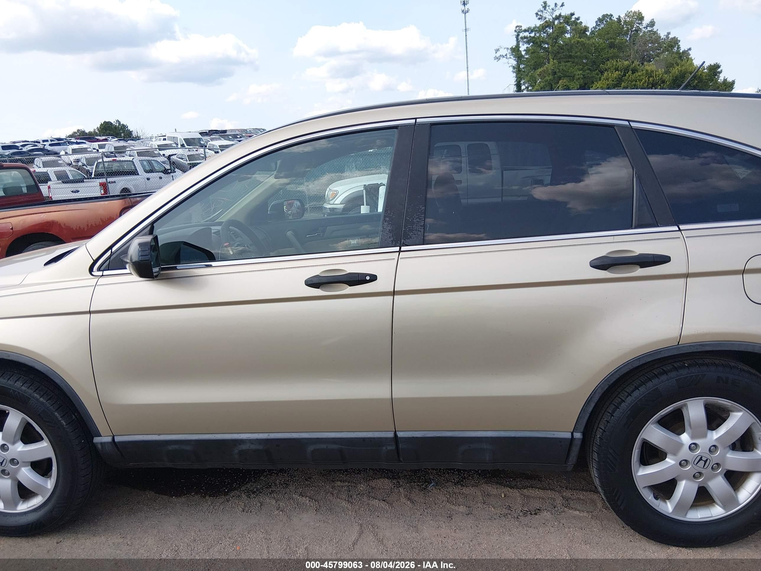 2009 Honda Cr-v Ex Желто-коричневый vin: 5J6RE38519L033105