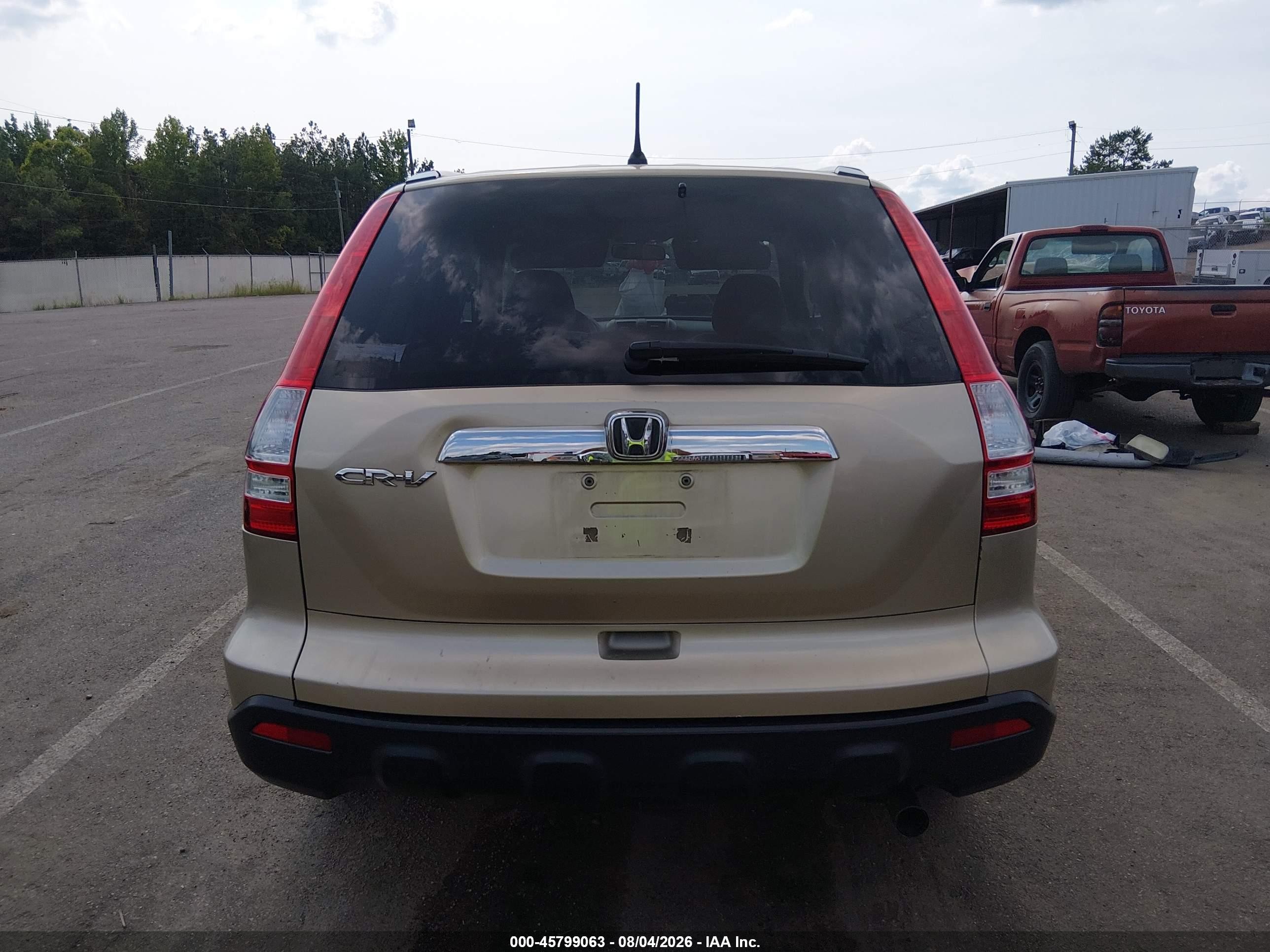 2009 Honda Cr-v Ex Желто-коричневый vin: 5J6RE38519L033105
