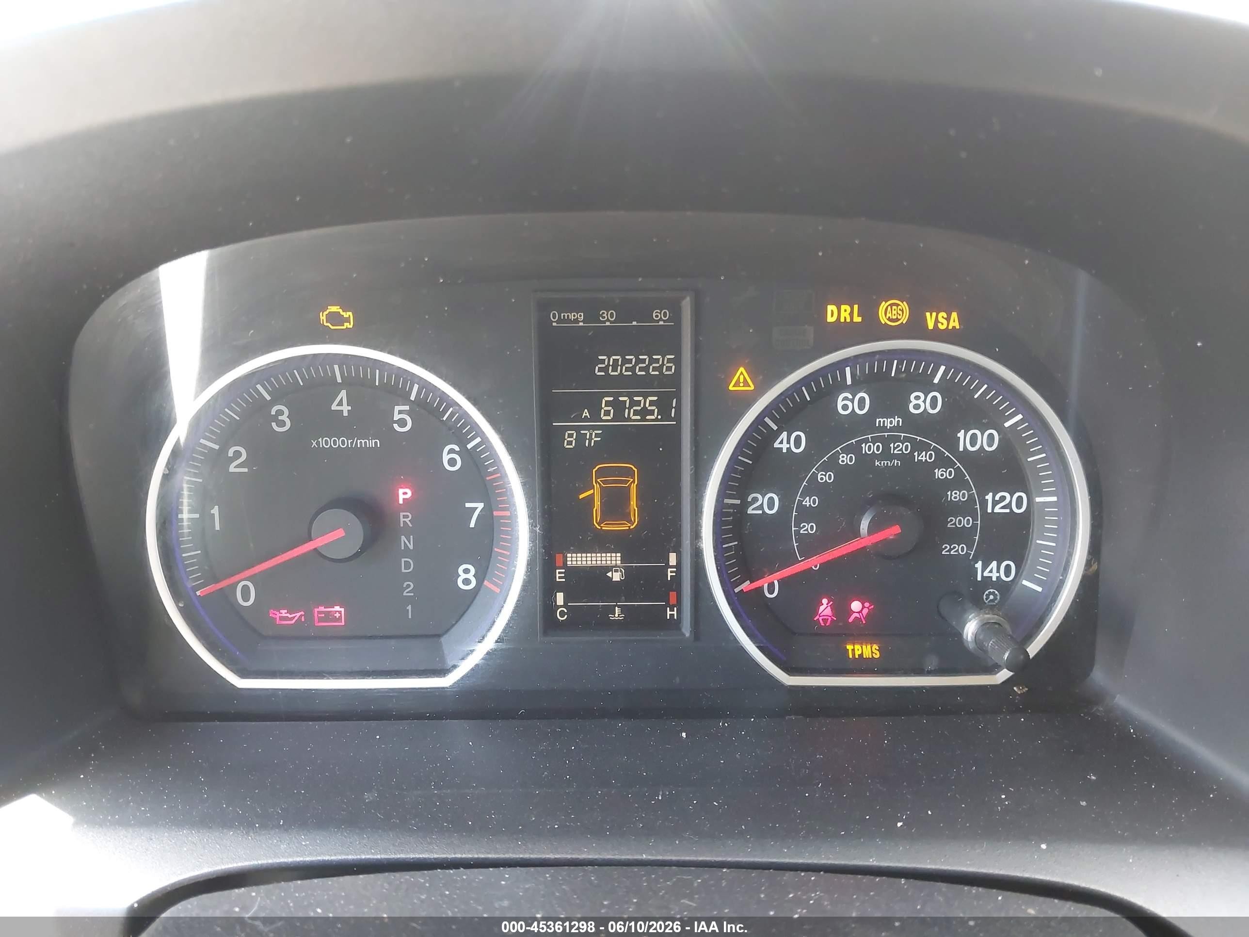 2009 Honda Cr-v Ex Gray vin: 5J6RE38529L016636