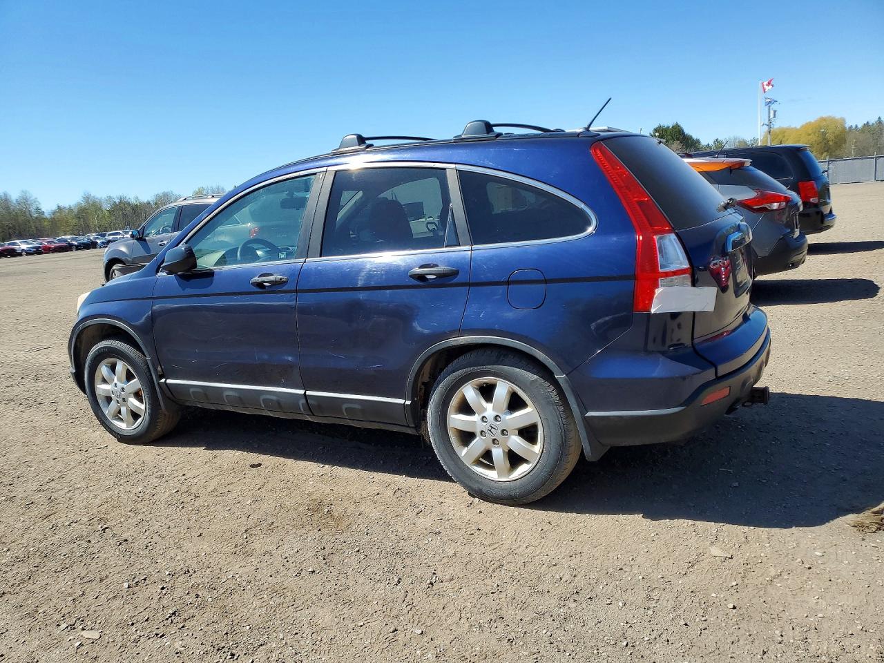 2009 Honda Cr-v Ex Blue vin: 5J6RE38529L800587