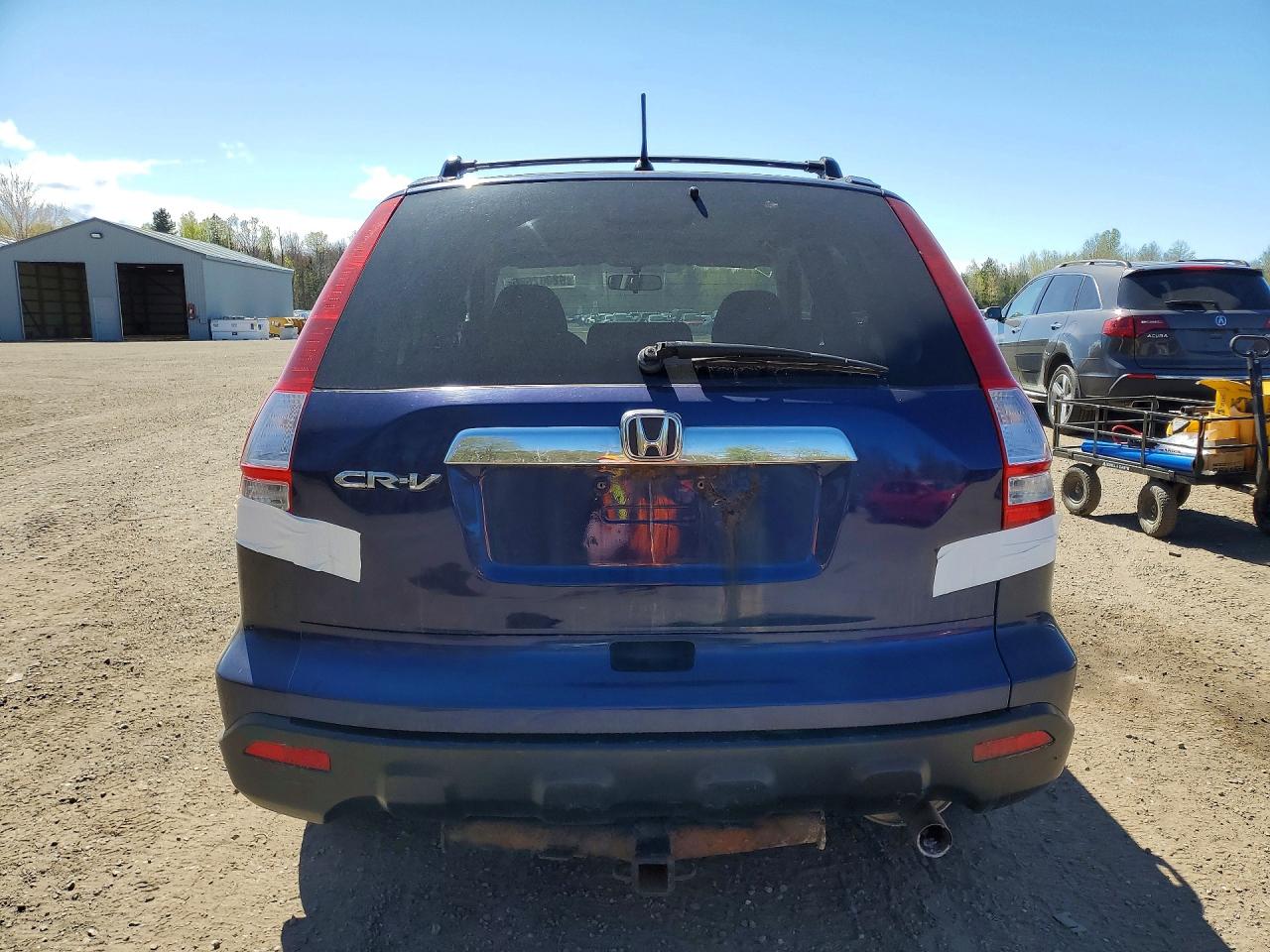2009 Honda Cr-v Ex Blue vin: 5J6RE38529L800587