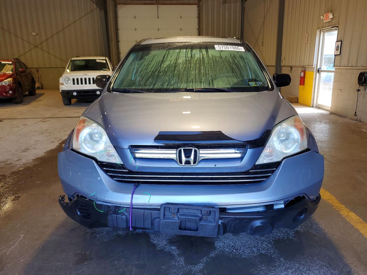 2008 Honda Cr-v Ex Blue vin: 5J6RE38538L006129