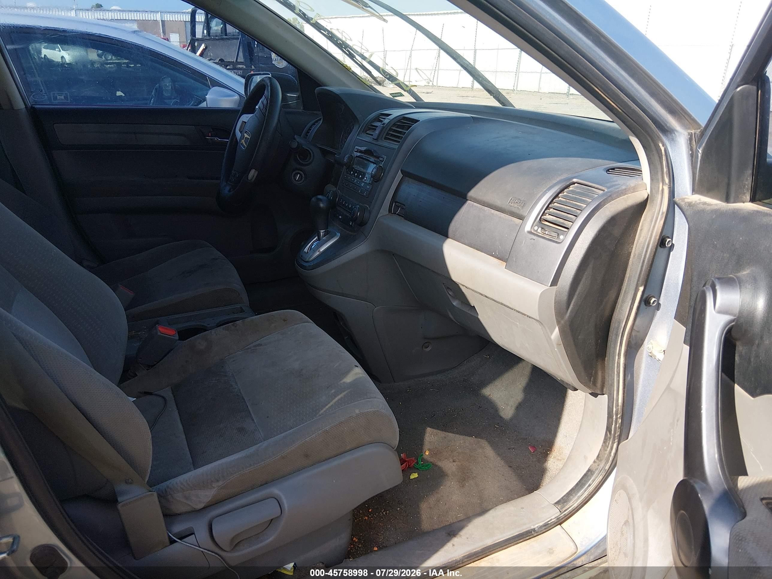 2008 Honda Cr-v Ex Blue vin: 5J6RE38538L010102