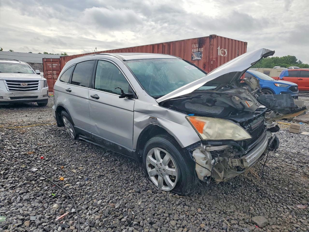 2009 Honda Cr-v Ex Silver vin: 5J6RE38539L003796