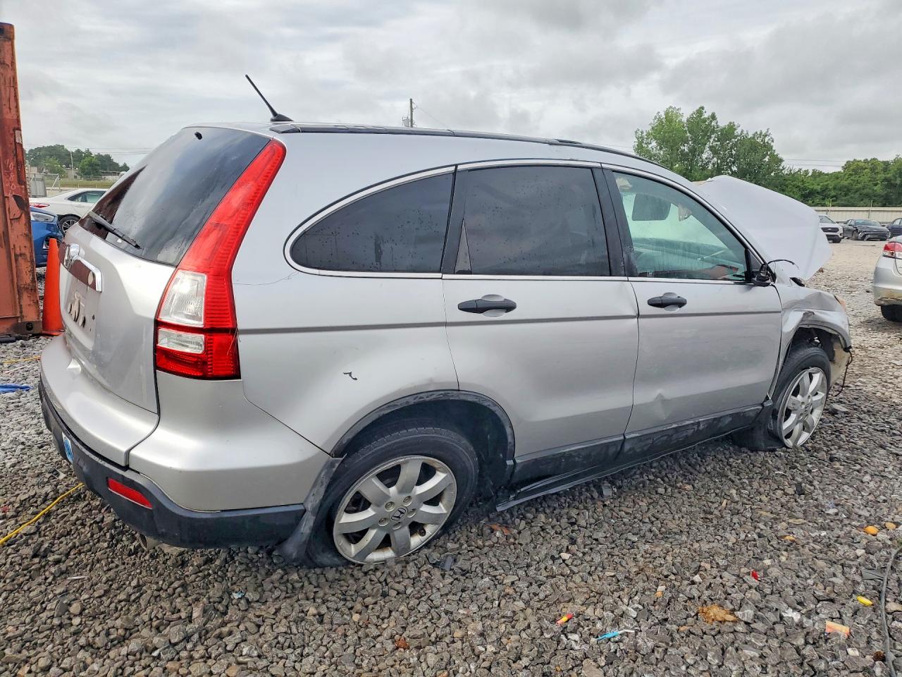 2009 Honda Cr-v Ex Silver vin: 5J6RE38539L003796