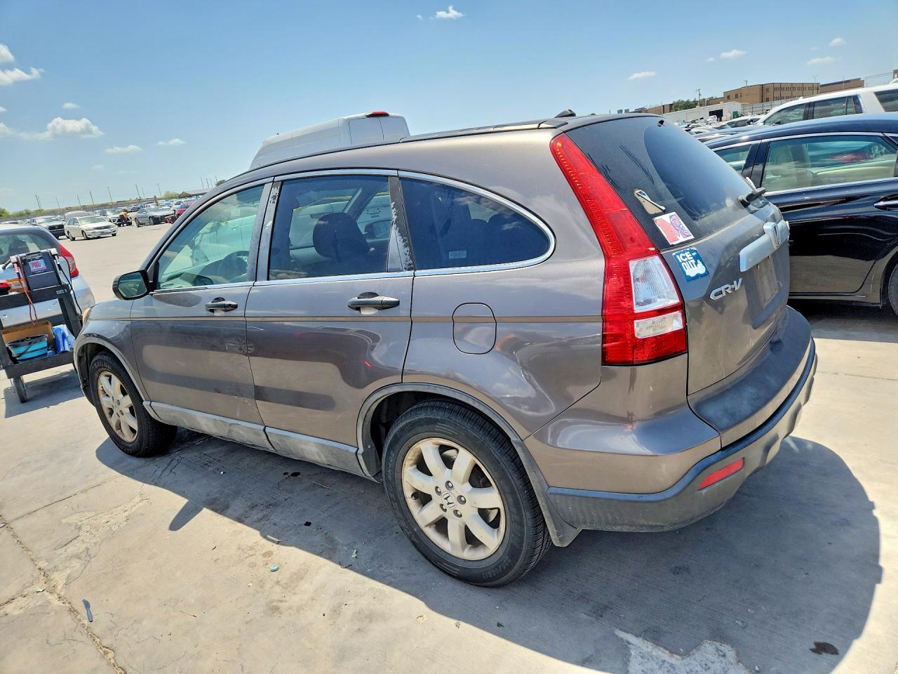 2009 Honda Cr-v Ex Gray vin: 5J6RE38539L009873