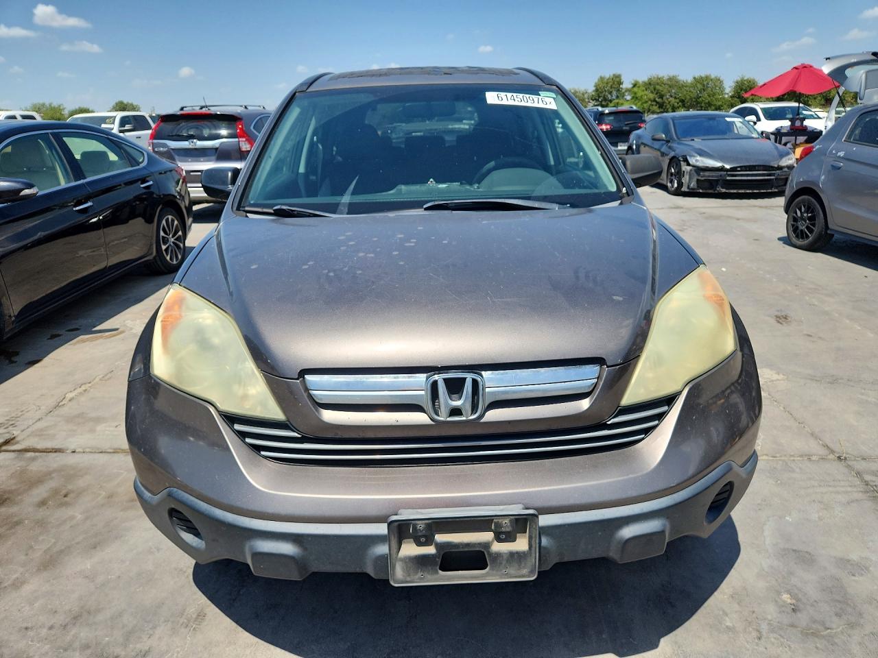 2009 Honda Cr-v Ex Gray vin: 5J6RE38539L009873