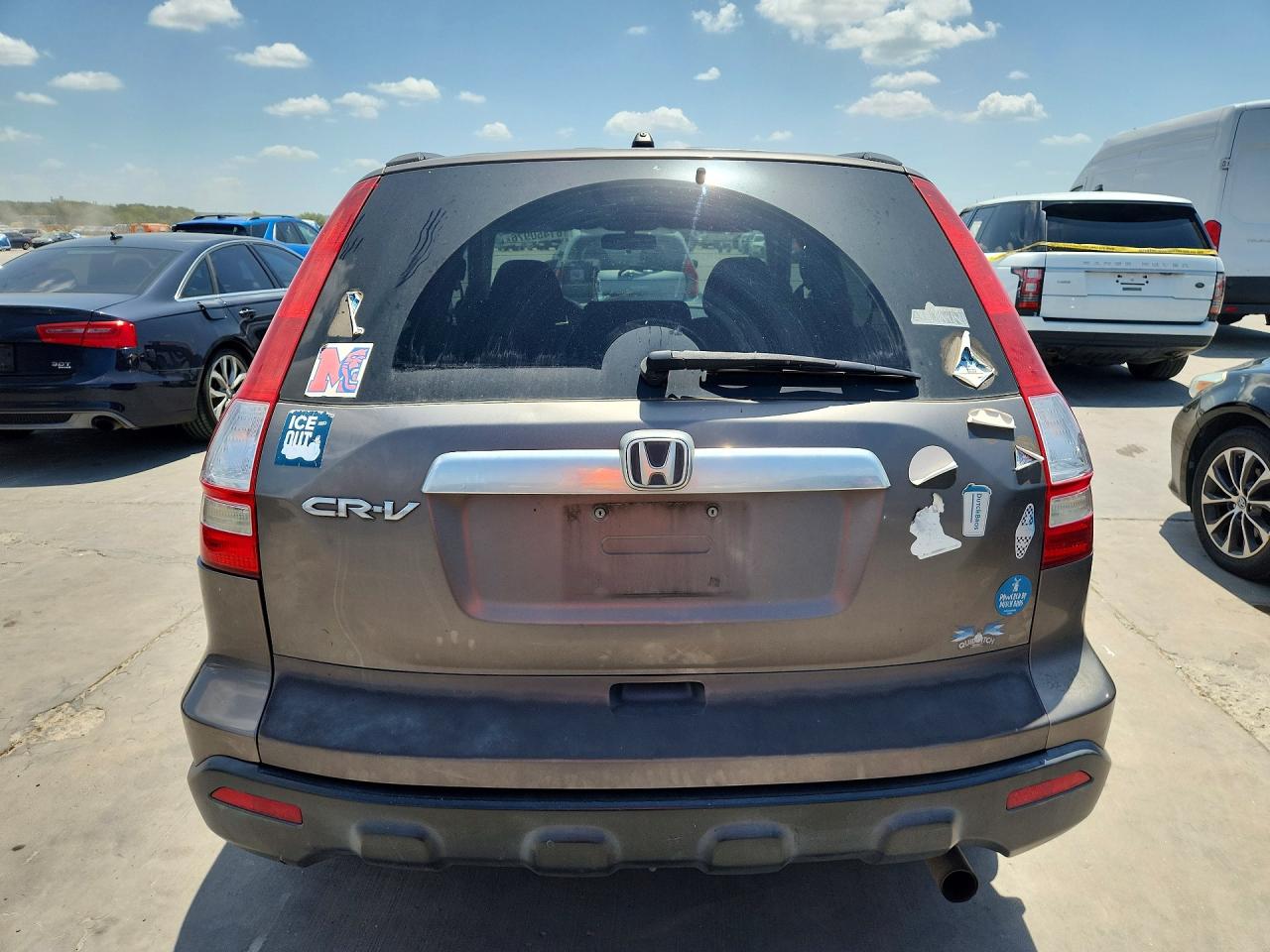 2009 Honda Cr-v Ex Gray vin: 5J6RE38539L009873