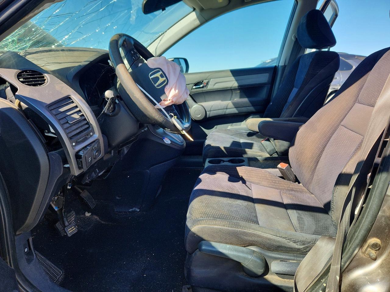 2009 Honda Cr-v Ex Gray vin: 5J6RE38559L007414