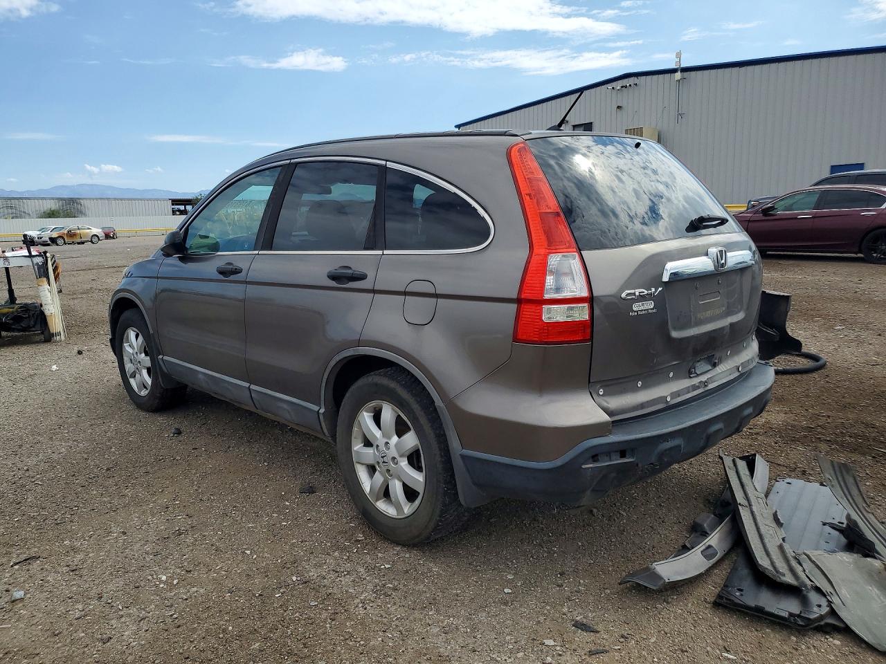 2009 Honda Cr-v Ex Brown vin: 5J6RE38559L011446