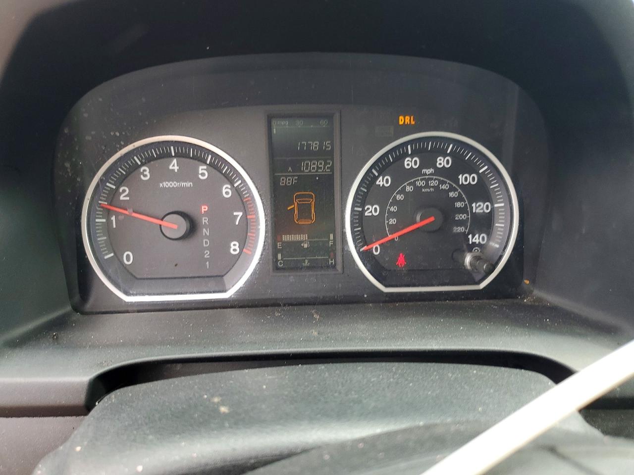 2009 Honda Cr-v Ex Brown vin: 5J6RE38559L011446