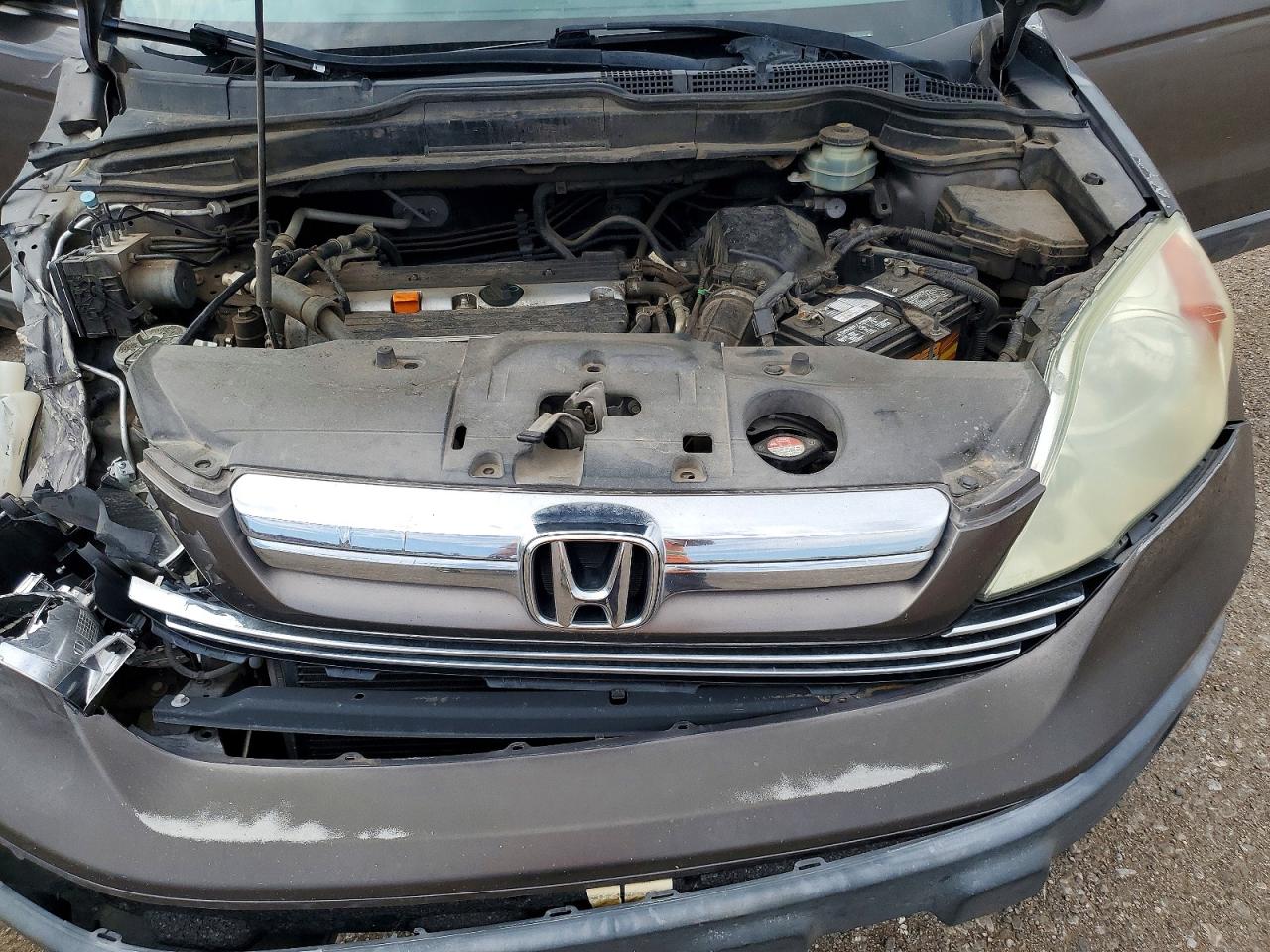 2009 Honda Cr-v Ex Brown vin: 5J6RE38559L011446