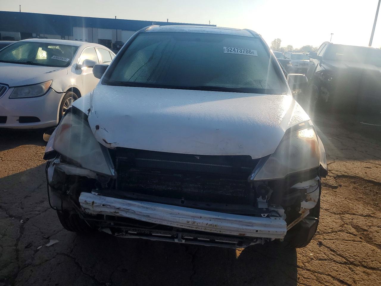 2008 Honda Cr-v Ex White vin: 5J6RE38568L010675