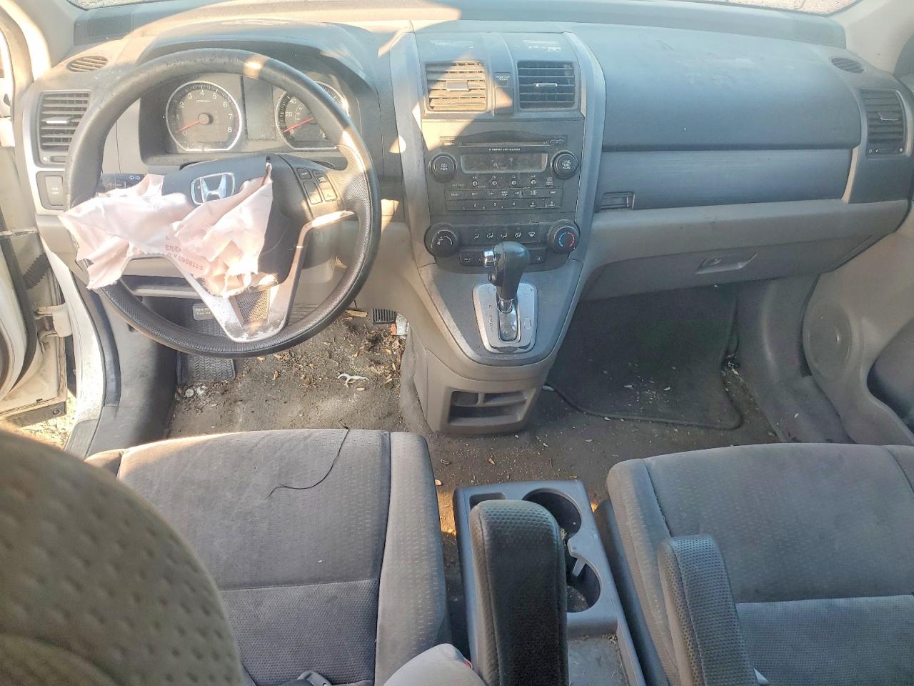 2008 Honda Cr-v Ex White vin: 5J6RE38568L010675
