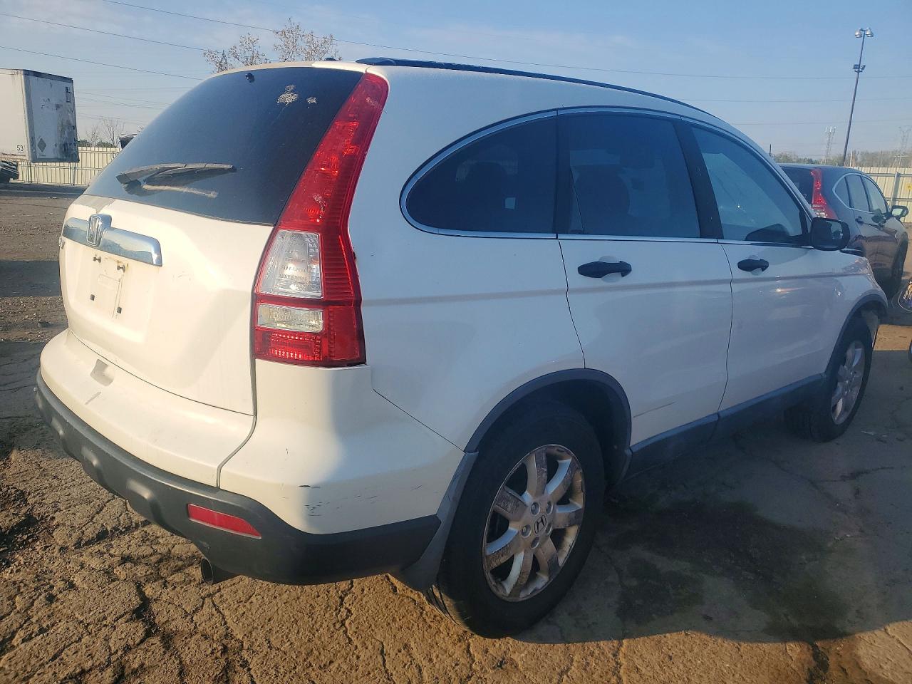 2008 Honda Cr-v Ex White vin: 5J6RE38568L010675