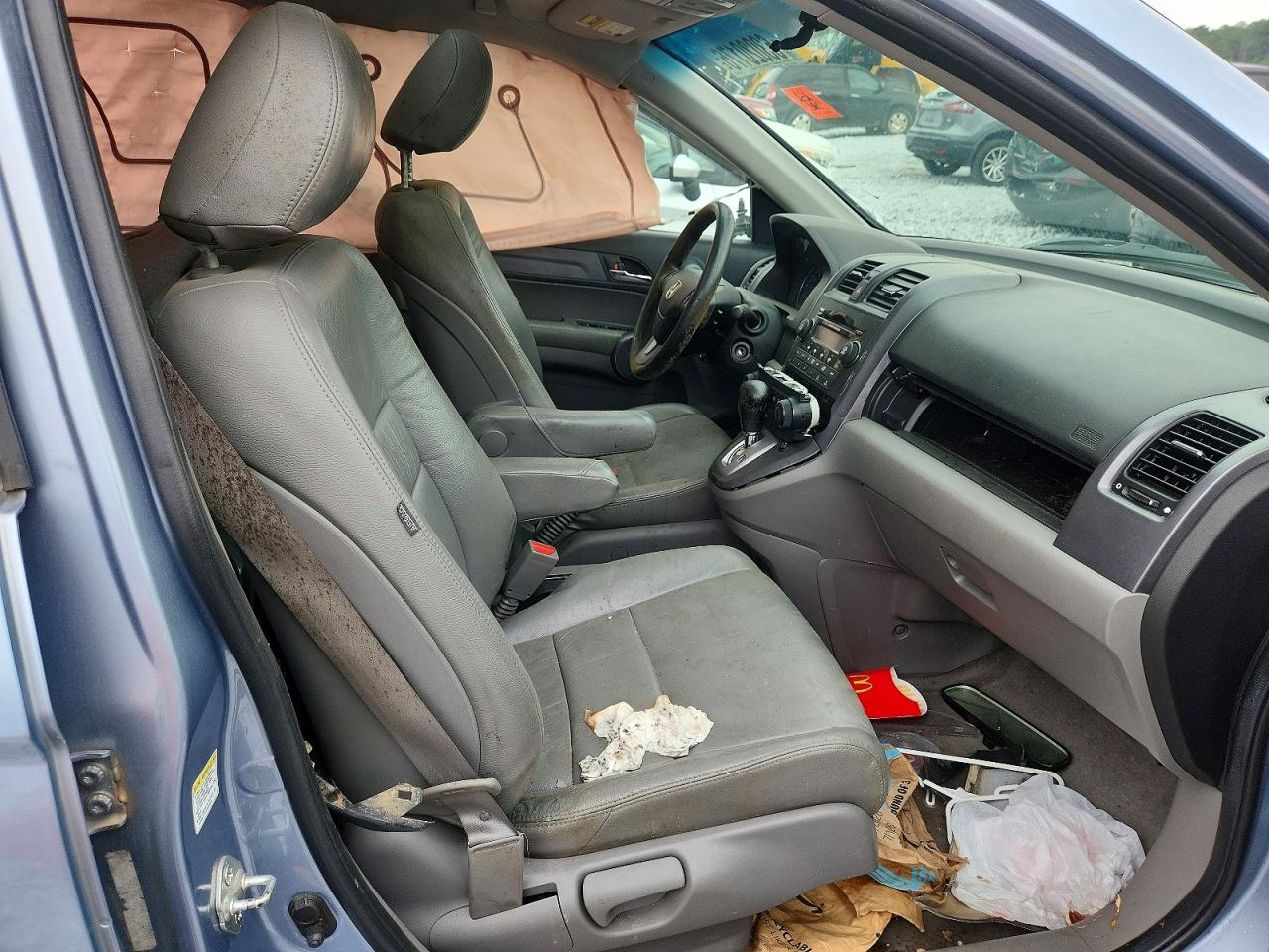 2009 Honda Cr-v Ex Blue vin: 5J6RE38569L000035