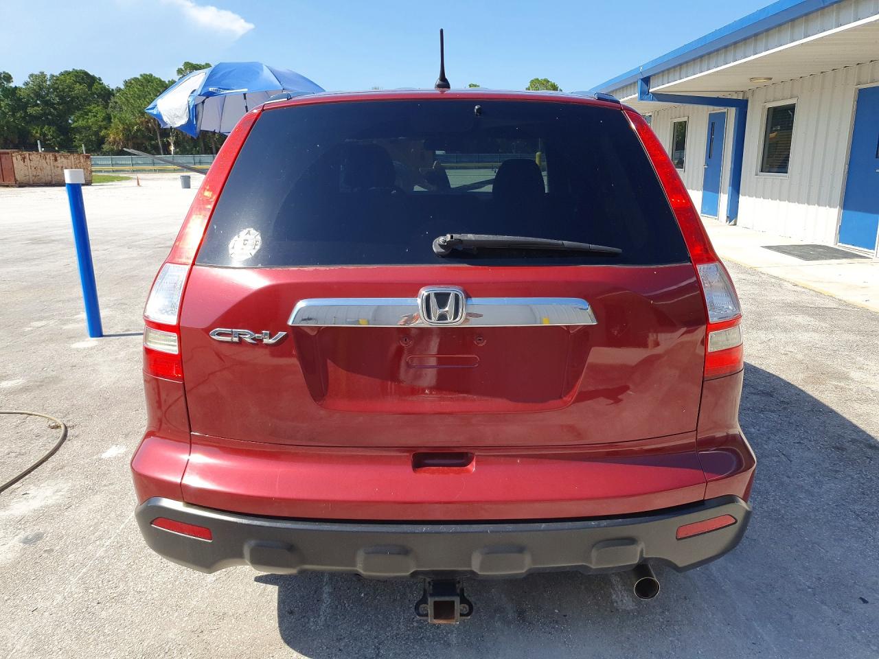 2009 Honda Cr-v Ex Red vin: 5J6RE38569L002075