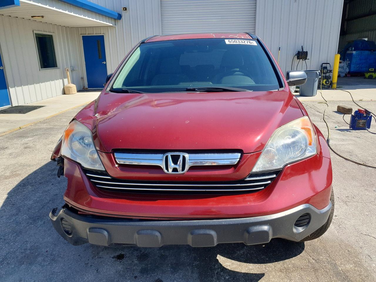 2009 Honda Cr-v Ex Red vin: 5J6RE38569L002075