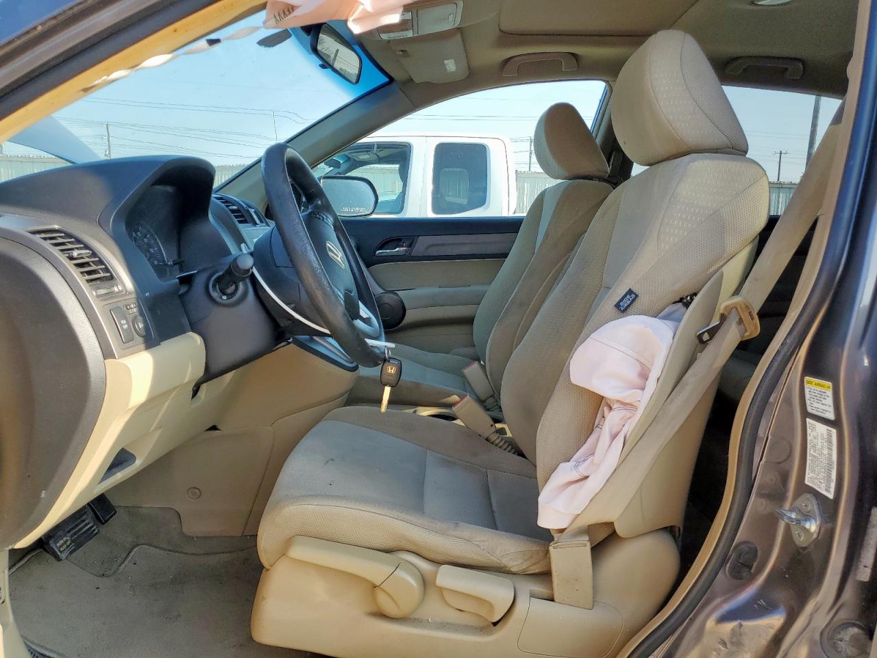 2009 Honda Cr-v Ex Gray vin: 5J6RE38569L014629