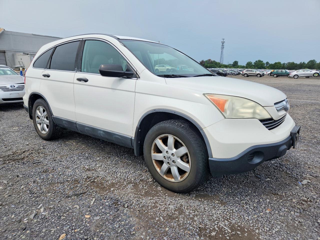2009 Honda Cr-v Ex White vin: 5J6RE38579L012579