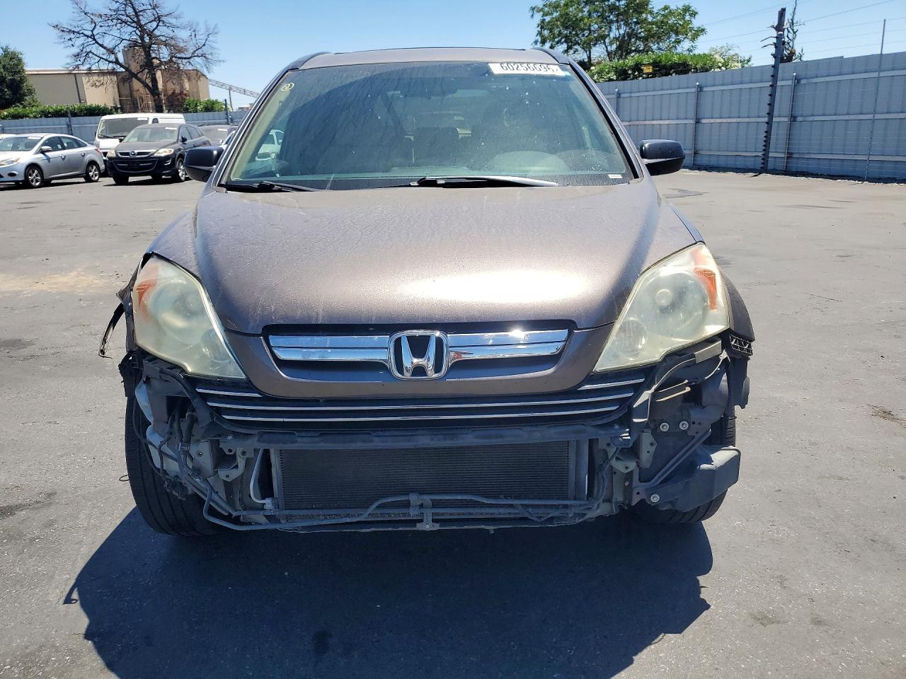 2009 Honda Cr-v Ex Brown vin: 5J6RE38579L014638
